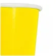 kubeczki papierowe classic zolty unique 270 ml 8 szt