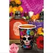kubeczki papierowe czaszka dia de los muertos guirca 240 ml 6 szt