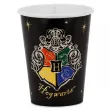 kubeczki papierowe dekoracje na stol urodziny halloween harry potter domy hogwartu 250 ml x6