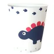 kubeczki papierowe dinozaury congee 250ml 6 szt