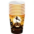 kubeczki papierowe dynie i czarownica halloween guirca 355 ml 6 szt