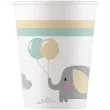 kubeczki papierowe elephant baby procos 200 ml 8 szt