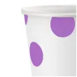 kubeczki papierowe groszki lawendowe godan 250 ml 6 szt