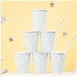 kubeczki papierowe gwiazdki partydeco 260 ml 6 szt