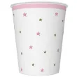 kubeczki papierowe gwiazdki rozowo zlote maki 250 ml 8 szt
