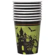 kubeczki papierowe halloween nawiedzony dom unique 266 ml 8 szt