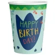 kubeczki papierowe happy birthday dinozaur amscan 250 ml 8 szt