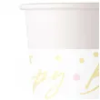 kubeczki papierowe happy birthday swieczki bialy procos 200 ml 8 szt
