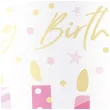 kubeczki papierowe happy birthday swieczki bialy procos 200 ml 8 szt