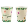 kubeczki papierowe hawaii party congee 250 ml 6 szt