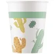 kubeczki papierowe kaktus procos 200 ml 8 szt