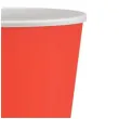 kubeczki papierowe klasyczne czerwone godan 250 ml 6 szt