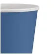kubeczki papierowe klasyczne granatowe godan 250 ml 6 szt