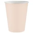 kubeczki papierowe klasyczne rozowe jasne godan 250 ml 6 szt