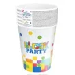 kubeczki papierowe klocki block party partypal 220 ml 6 szt