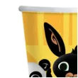 kubeczki papierowe krolik bing zolte amscan 250 ml 8 szt