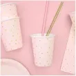 kubeczki papierowe kropki partydeco 260 ml 6 szt