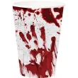 kubeczki papierowe krwawe slady halloween guirca 355 ml 6 szt