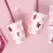 kubeczki papierowe little star pink neviti 200 ml 8 szt
