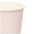 kubeczki papierowe marshmallow rozowy jasny amscan 237 ml 8 szt