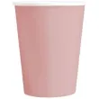 kubeczki papierowe monocolor rozowe partypal 220 ml 6 szt