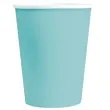 kubeczki papierowe monocolor turkusowe partypal 220 ml 6 szt