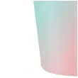 kubeczki papierowe ombre turkusowy rozowy godan 266 ml 6 szt