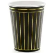 kubeczki papierowe paski partydeco 260 ml 6 szt