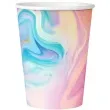 kubeczki papierowe pastelowa impresja godan 270 ml 6 szt