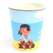 kubeczki papierowe pirat wszystkiego najlepszego congee 250ml 6 szt
