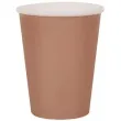 kubeczki papierowe premium brazowe santex 250 ml 10 szt
