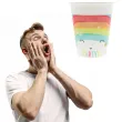 kubeczki papierowe rainbow party tecza procos 200 ml 8 szt