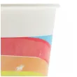 kubeczki papierowe rainbow party tecza procos 200 ml 8 szt