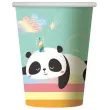 kubeczki papierowe rozmarzona panda godan 266 ml 6 szt