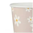 kubeczki papierowe stokrotki rozowy ginger ray 266 ml 8 szt