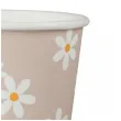 kubeczki papierowe stokrotki rozowy ginger ray 266 ml 8 szt