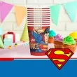 kubeczki papierowe superman party factory 250 ml 10 szt