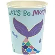 kubeczki papierowe syrenka lets be mermaid jix 9 cm 6 szt