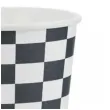 kubeczki papierowe szachownica partydeco 220 ml 6 szt