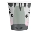 kubeczki papierowe urodzinowe safari mix partypal 220 ml 4 szt