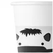 kubeczki papierowe zwierzatka zoo bialy procos 200 ml 8 szt