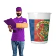 kubeczki plastikowe harry potter domu hogwartu procos 200 ml 8 szt