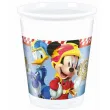 kubeczki plastikowe mickey roadster racers procos 200 ml 8 szt
