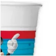 kubeczki plastikowe myszka mickey rock the house procos 200 ml 8 szt