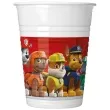 kubeczki plastikowe paw patrol ready for action procos 200 ml 8 szt