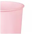 kubeczki plastikowe wielokrotnego uzytku falbanka pastelowe rozowe jasne 220 ml 4 szt