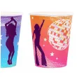 kubeczki retro disco kula i tancerze partypal 220 ml 6 szt