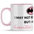 kubek batman i am a limited edition rozowy ert 330 ml