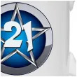 kubek blue star 21 urodziny 330 ml