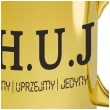 kubek c h u j dla dziewczyny kobiety prezent upominek zloty metalik